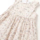 【お揃い】リバティタナローン(PARIS POSTCARD)リボンベルトワンピー… | BeBe | 詳細画像12 