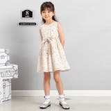 【お揃い】リバティタナローン(PARIS POSTCARD)リボンベルトワンピー… | BeBe | 詳細画像3 