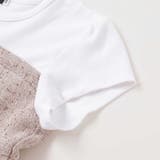 ネップツイードドッキング半袖ワンピース(90~150cm) | BeBe | 詳細画像14 