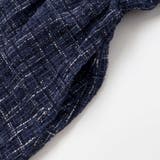 【お揃い】エタンセルラメツイードドッキングワンピース(90~160cm) | BeBe | 詳細画像13 