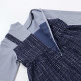 【お揃い】エタンセルラメツイードドッキングワンピース(90~160cm) | BeBe | 詳細画像14 