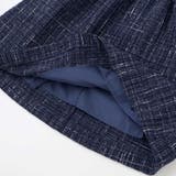 【お揃い】エタンセルラメツイードドッキングワンピース(90~160cm) | BeBe | 詳細画像15 