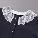 ダブルクロス3way付け襟長袖ギャザーワンピース(110~130cm) | BeBe | 詳細画像12 