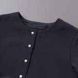 ダブルクロス3way付け襟長袖ギャザーワンピース(110~130cm) | BeBe | 詳細画像13 