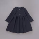 ダブルクロス3way付け襟長袖ギャザーワンピース(110~130cm) | BeBe | 詳細画像9 