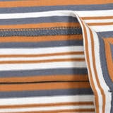 キャンプロゴTシャツ×マルチボーダーTシャツセット(90~150cm) | BeBe | 詳細画像13
