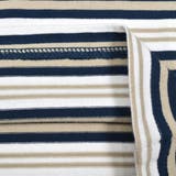 キャンプロゴTシャツ×マルチボーダーTシャツセット(90~150cm) | BeBe | 詳細画像21