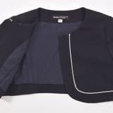 ボレロ+リボンタイ付きチェックワンピースアンサンブル(110~130cm) | BeBe | 詳細画像17 