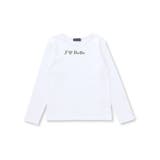 シャーリングティアードキャミブラウス+長袖ロゴTシャツセット | BeBe | 詳細画像3