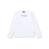 シャーリングティアードキャミブラウス+長袖ロゴTシャツセット | BeBe | 詳細画像6