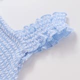 ぽこぽこシャーリングビスチェ+ショートパンツセットアップ(90~140cm) | BeBe | 詳細画像12 