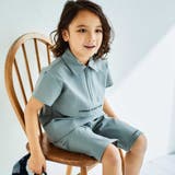 ストレッチナイロンシャツ+ハーフパンツセットアップ(100~150cm) | BeBe | 詳細画像4 