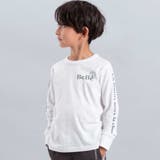 エッフェル塔ロゴ半袖Tシャツ+袖ラインロゴ長袖Tシャツセット | BeBe | 詳細画像7 