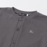 カノコ長袖カーディガン+ロゴプリント半袖Tシャツセット(90~150cm) | BeBe | 詳細画像12 