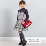 シャギーニットキャミビスチェ+テレコハイネック長袖Tシャツセット | BeBe | 詳細画像2 