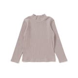 シャギーニットキャミビスチェ+テレコハイネック長袖Tシャツセット | BeBe | 詳細画像8 