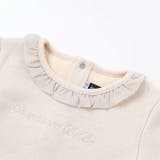 ラメニットフリルトップス+スカート セットアップ(100~140cm) | BeBe | 詳細画像7 