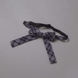 ボレロ+リボンタイ付きチェックワンピースセット(110~130cm) | BeBe | 詳細画像18 