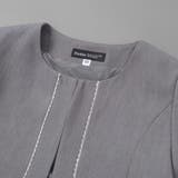 ボレロ+リボンタイ付きチェックワンピースセット(110~130cm) | BeBe | 詳細画像20 