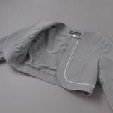 ボレロ+リボンタイ付きチェックワンピースセット(110~130cm) | BeBe | 詳細画像23 