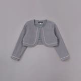 ボレロ+リボンタイ付きチェックワンピースセット(110~130cm) | BeBe | 詳細画像9 