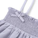 ラメジョーゼットシャーリングキャミ+リブボーダー長袖Tシャツセット(90~160… | BeBe | 詳細画像19 