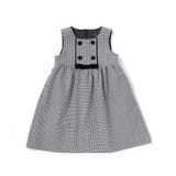 コスミカルウォームエクセレントくるみボタンジャンパースカート | BeBe | 詳細画像1