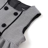 コスミカルウォームエクセレントくるみボタンジャンパースカート | BeBe | 詳細画像4