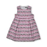 【お揃い】ジオメトリックロゴジャガードワンピース(90～140cm) | BeBe | 詳細画像6 