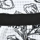 【日本製】ラッセルレースモノトーン花柄ドレス(90~150cm) | BeBe | 詳細画像9 