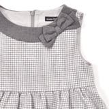 【お揃い】ラメ千鳥格子ジャンパースカート(90~150cm) | BeBe | 詳細画像12 