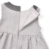 【お揃い】ラメ千鳥格子ジャンパースカート(90~150cm) | BeBe | 詳細画像15 