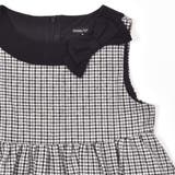 【お揃い】ラメ千鳥格子ジャンパースカート(90~150cm) | BeBe | 詳細画像6 