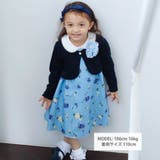 フラワープリントギャザーワンピース(110~130cm) | BeBe | 詳細画像2 