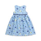 フラワープリントギャザーワンピース(110~130cm) | BeBe | 詳細画像6 