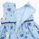 フラワープリントギャザーワンピース(110~130cm) | BeBe | 詳細画像9 