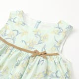 フレンチ アイリスフリルギャザーワンピース | BeBe | 詳細画像11