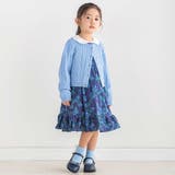 フレンチ アイリスフリルギャザーワンピース | BeBe | 詳細画像6
