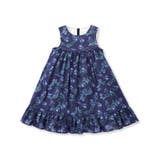 フレンチ アイリスフリルギャザーワンピース | BeBe | 詳細画像7