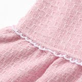 【お揃い】ブロッサムラメツイードローウエスト切替ジャンパースカート(100~15… | BeBe | 詳細画像13 