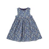 【お揃い】オンフルールフラワープリントジャンパースカート(80~150cm) | BeBe | 詳細画像5 