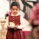 エタンセルラメツイードプリーツジャンパースカート | BeBe | 詳細画像4