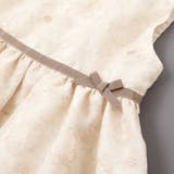 【日本製】オーガンジーフラワー刺しゅうドレス(110~130cm) | BeBe | 詳細画像10