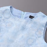 【日本製】オーガンジーフラワー刺しゅうドレス(110~130cm) | BeBe | 詳細画像14