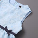 【日本製】オーガンジーフラワー刺しゅうドレス(110~130cm) | BeBe | 詳細画像15