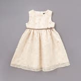 【日本製】オーガンジーフラワー刺しゅうドレス(110~130cm) | BeBe | 詳細画像8