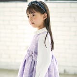 フローラルオパールプリントウエストリボンドレス(110~130cm) | BeBe | 詳細画像5 