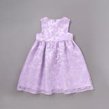 フローラルオパールプリントウエストリボンドレス(110~130cm) | BeBe | 詳細画像8 