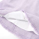 【お揃い】ツイード調Vネックフリンジジャンパースカート(90~140cm) | BeBe | 詳細画像12 