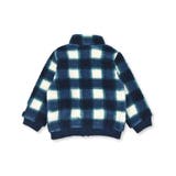 バッファローチェックボアジップブルゾン(90~150cm) | BeBe | 詳細画像5 